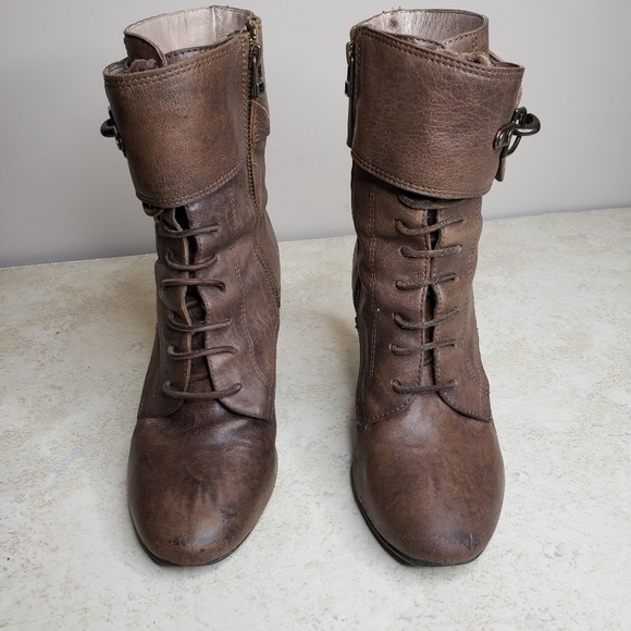 All Saints Spitalfields Jacks Place Heeled Bootie - Picture 6 of 8